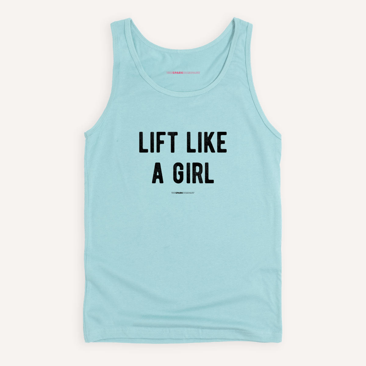 Lift Like A Girl Tank Top-Feminist Apparel, Feminist Clothing, Feminist Tank, 03980-The Spark Company
