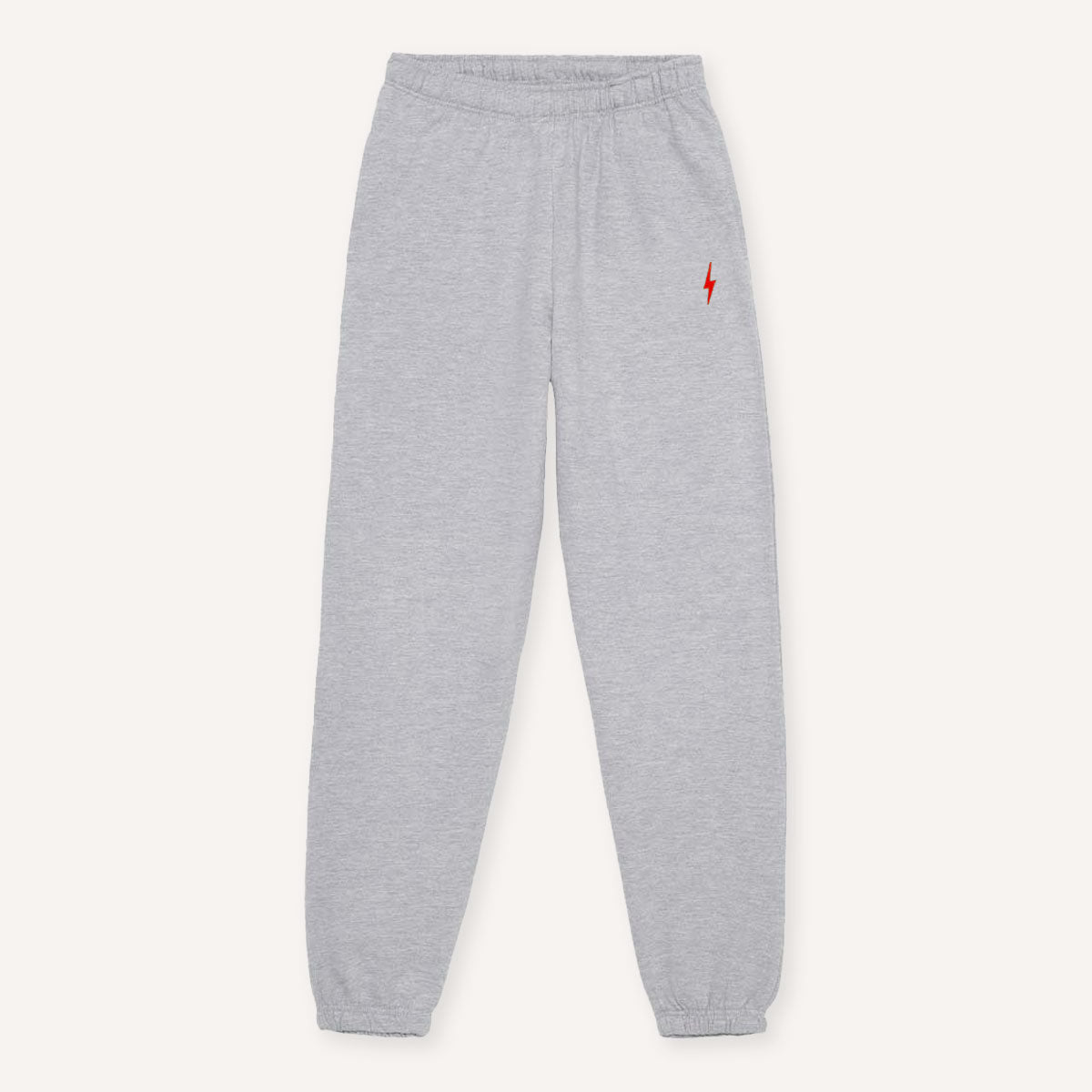 Lightning Embroidery Detail Joggers-Feminist Apparel, Feminist Clothing, Feminist joggers, JH072-The Spark Company