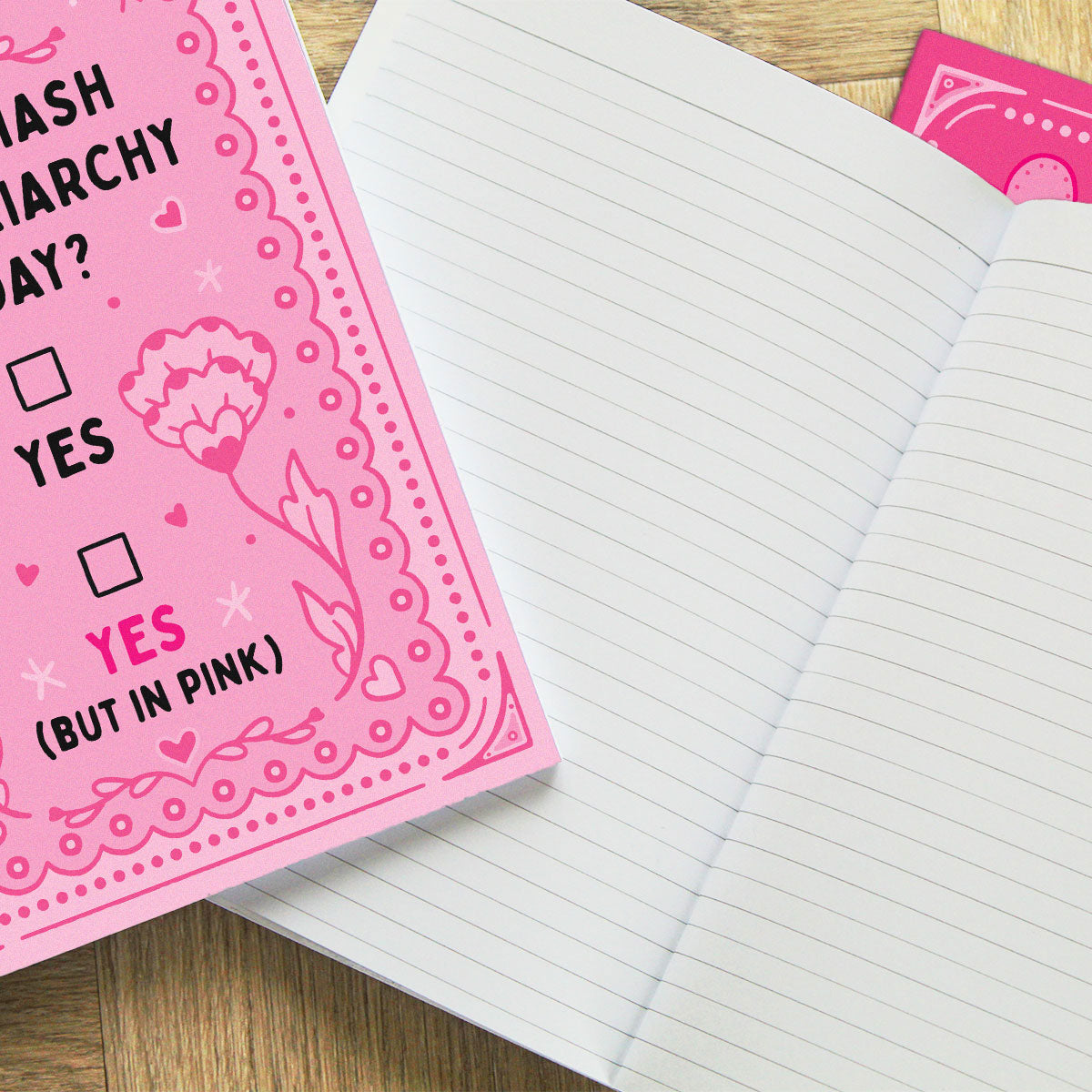 Limited Edition! Galentine's Notebooks (3 Pack)-Feminist Apparel, Feminist Gift, Feminist Notebook-The Spark Company