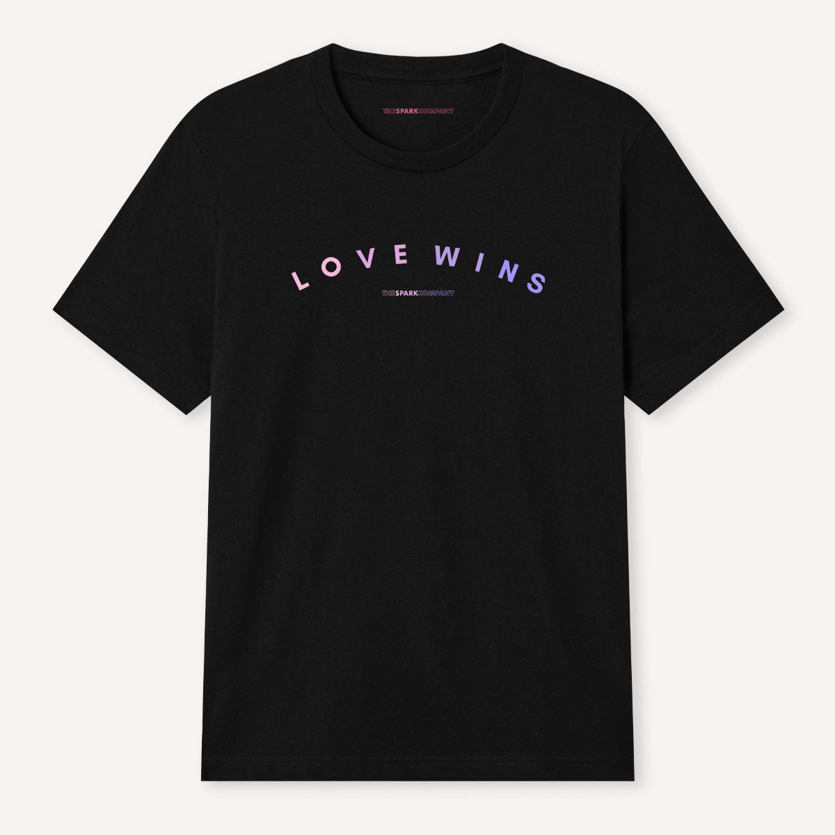 Love Wins Bisexual Colours T-Shirt-LGBT Apparel, LGBT Clothing, LGBT T Shirt, BC3001-The Spark Company