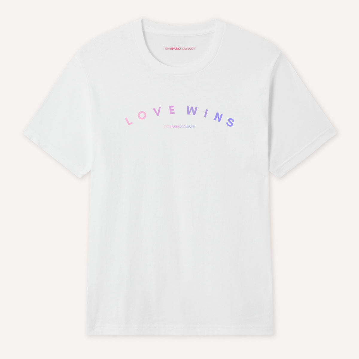 Love Wins Bisexual Colours T-Shirt-LGBT Apparel, LGBT Clothing, LGBT T Shirt, BC3001-The Spark Company