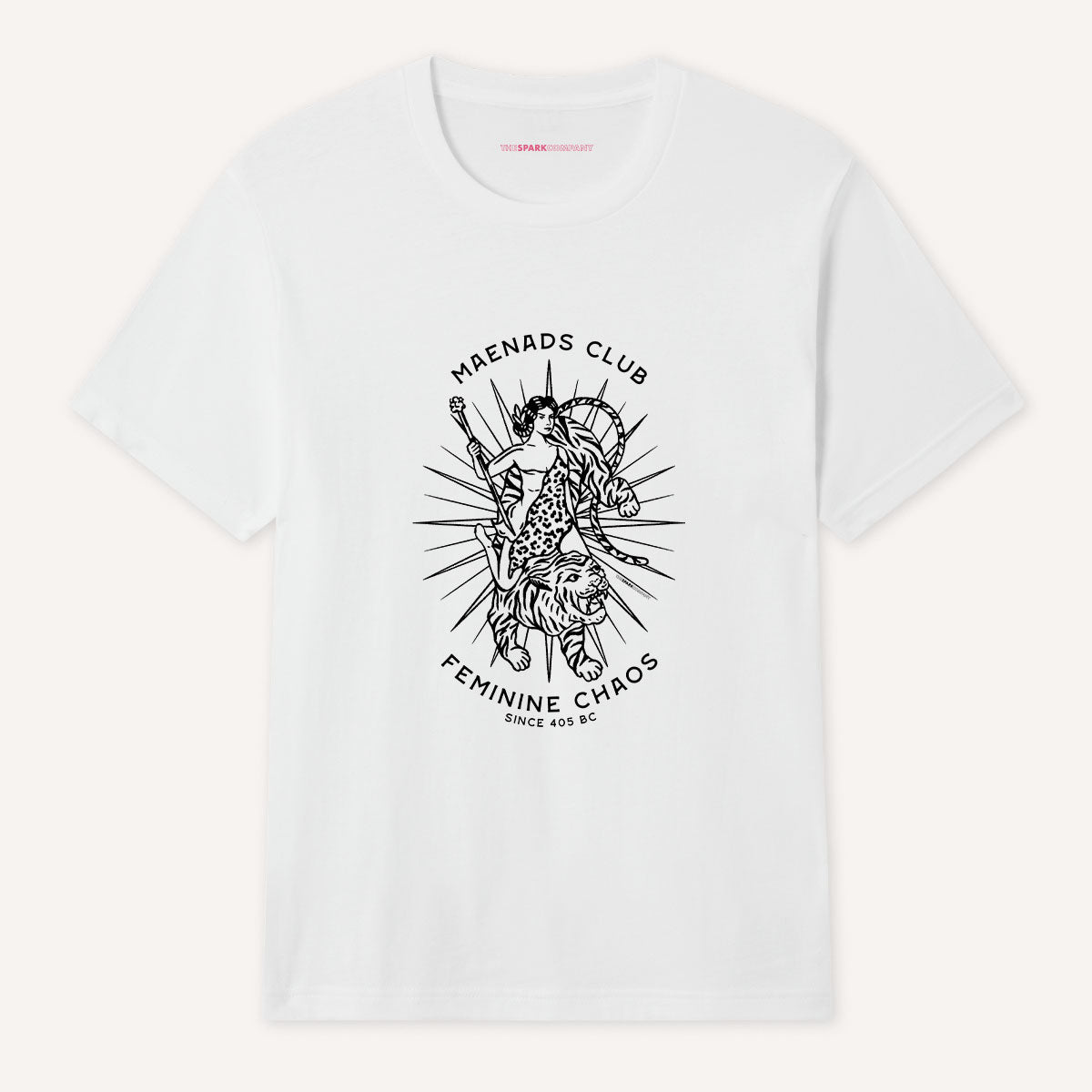 Maenads Club T-Shirt-Feminist Apparel, Feminist Clothing, Feminist T Shirt, BC3001-The Spark Company
