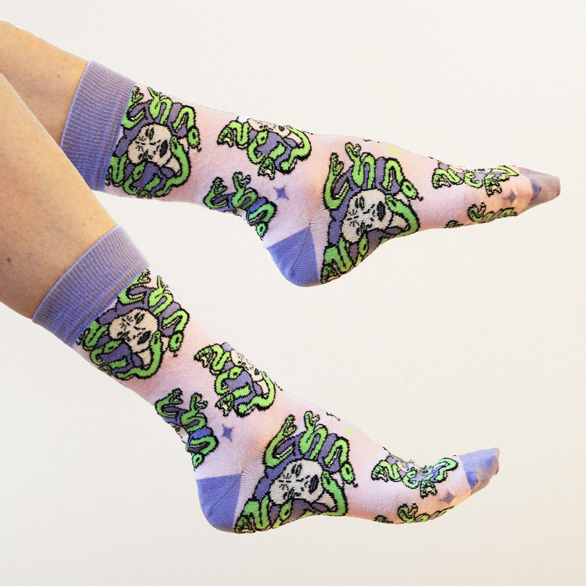 Medusa Socks-Feminist Apparel, Feminist Clothing, Feminist Socks-The Spark Company