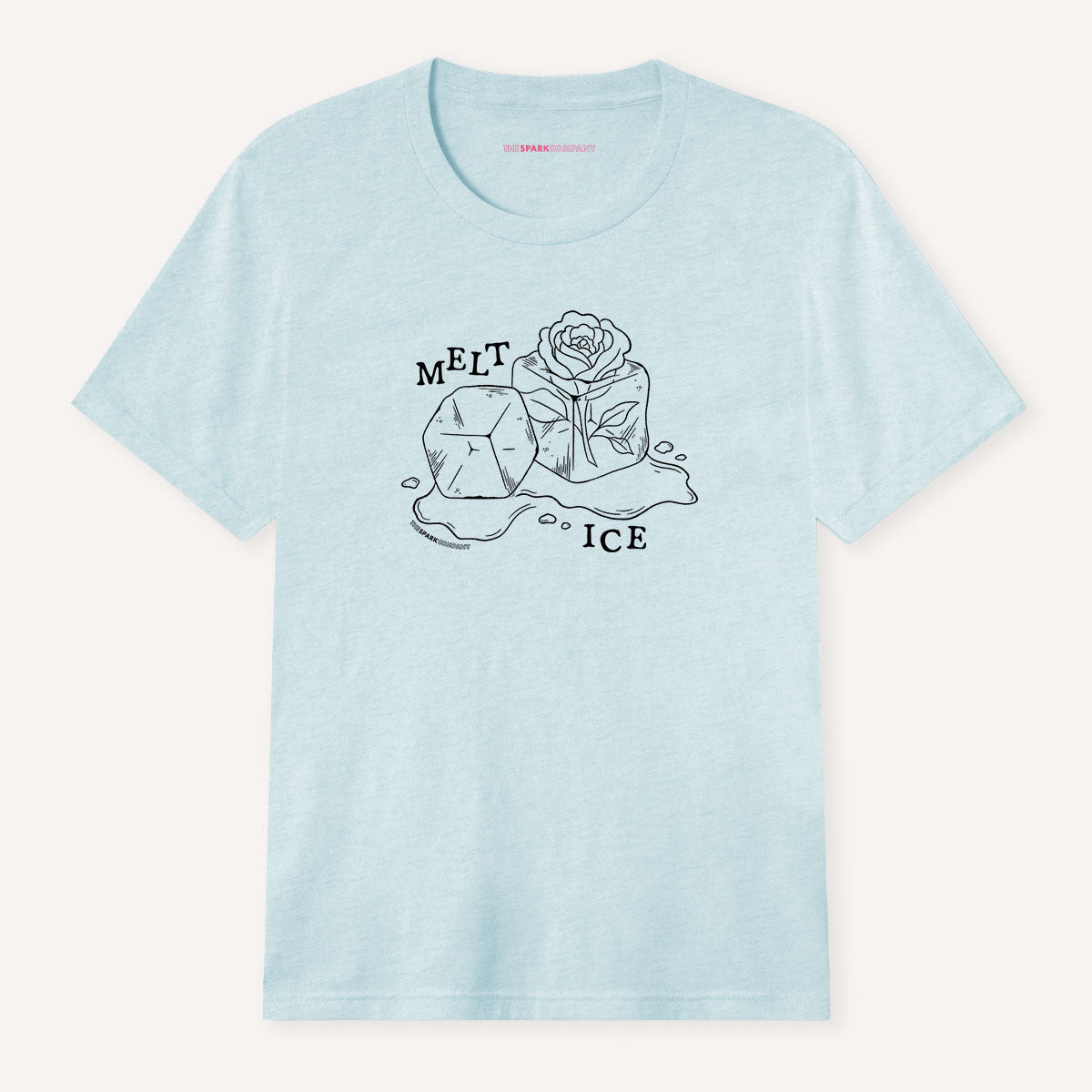 Melt Ice T-Shirt-Feminist Apparel, Feminist Clothing, Feminist T Shirt, BC3001-The Spark Company