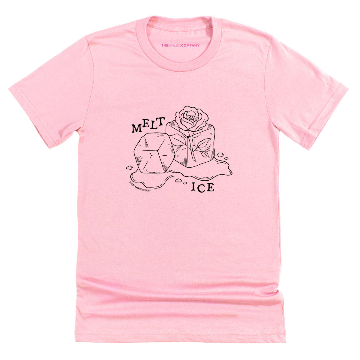Melt Ice T-Shirt-Feminist Apparel, Feminist Clothing, Feminist T Shirt, BC3001-The Spark Company