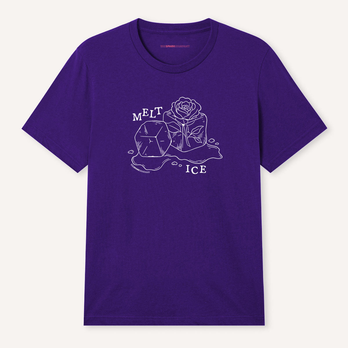 Melt Ice T-Shirt-Feminist Apparel, Feminist Clothing, Feminist T Shirt, BC3001-The Spark Company