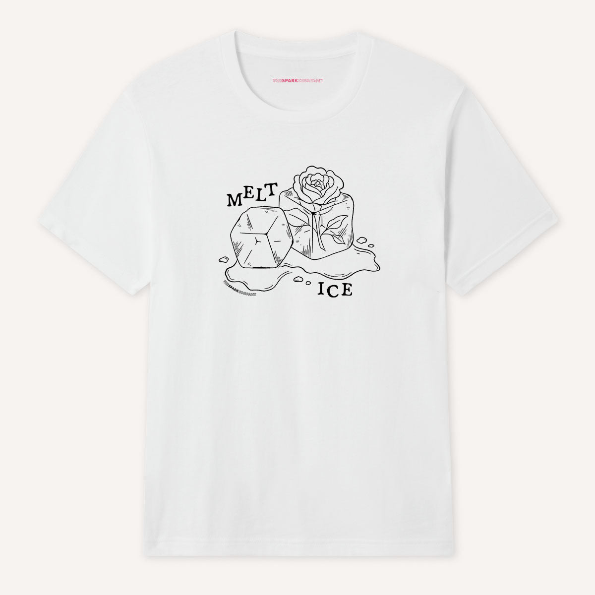 Melt Ice T-Shirt-Feminist Apparel, Feminist Clothing, Feminist T Shirt, BC3001-The Spark Company
