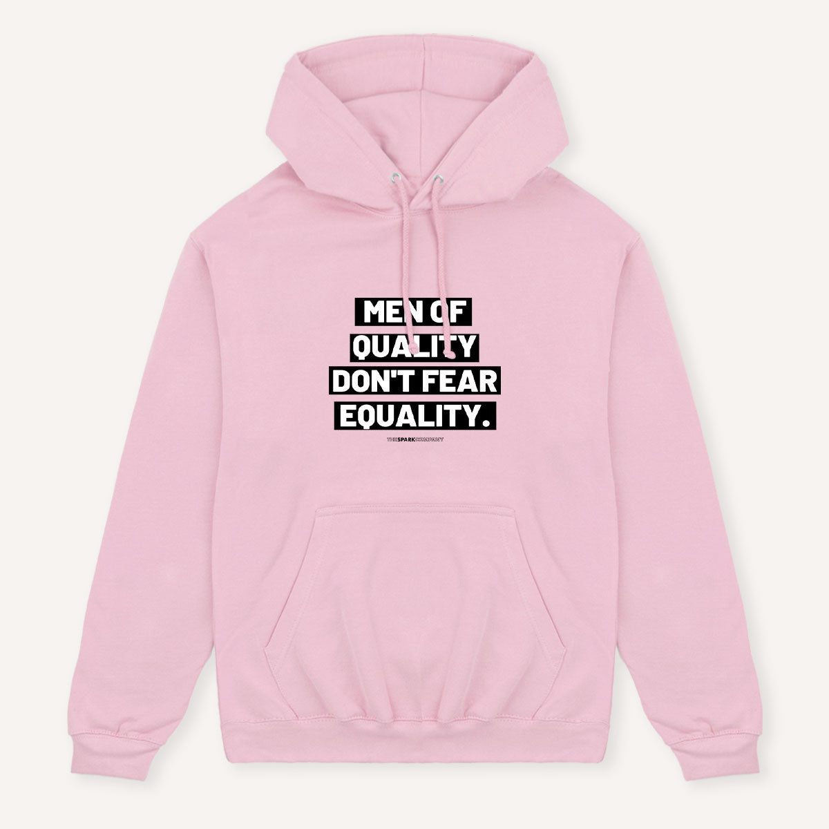 Men Of Quality Men's Hoodie-Feminist Apparel, Feminist Clothing, Feminist Hoodie, JH001-The Spark Company