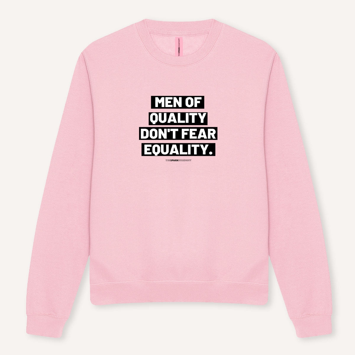 Men Of Quality Men's Sweatshirt-Feminist Apparel, Feminist Clothing, Feminist Sweatshirt, JH030-The Spark Company
