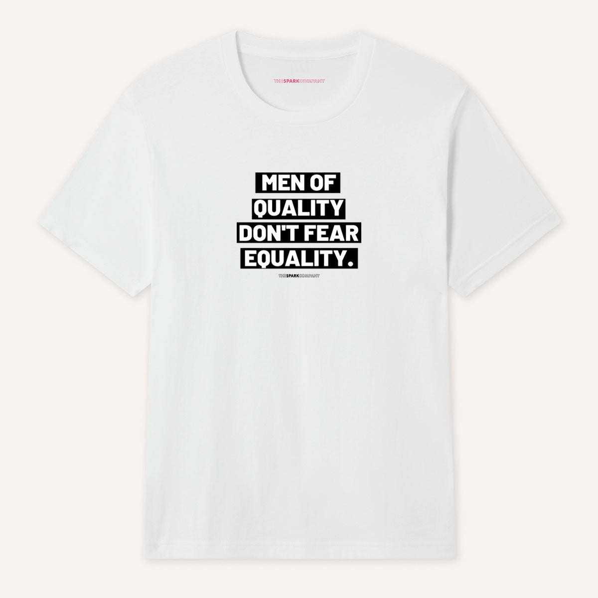 Men Of Quality Men's T-Shirt-Feminist Apparel, Feminist Clothing, Men's Feminist T Shirt, BC3001-The Spark Company