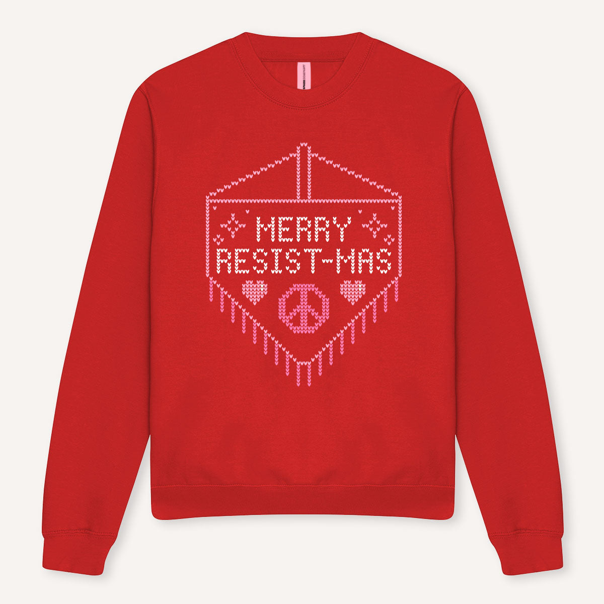 Merry Resist-mas Ugly Christmas Jumper-Feminist Apparel, Feminist Clothing, Feminist Sweatshirt, JH030-The Spark Company