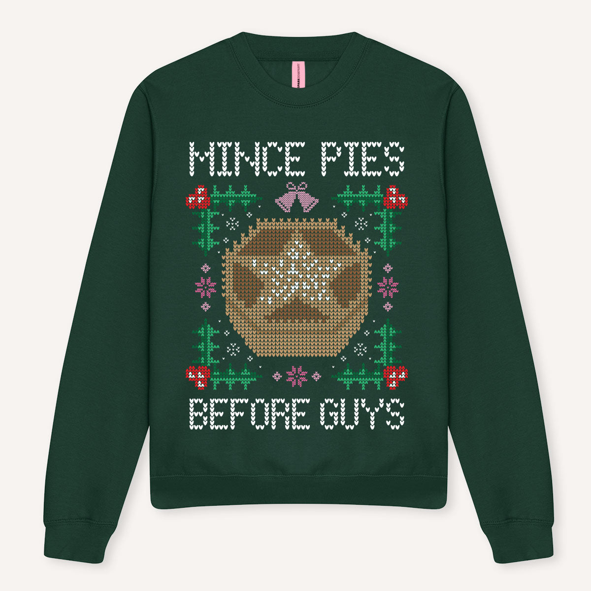 Mince Pies Before Guys Ugly Christmas Jumper-Feminist Apparel, Feminist Clothing, Feminist Sweatshirt, JH030-The Spark Company