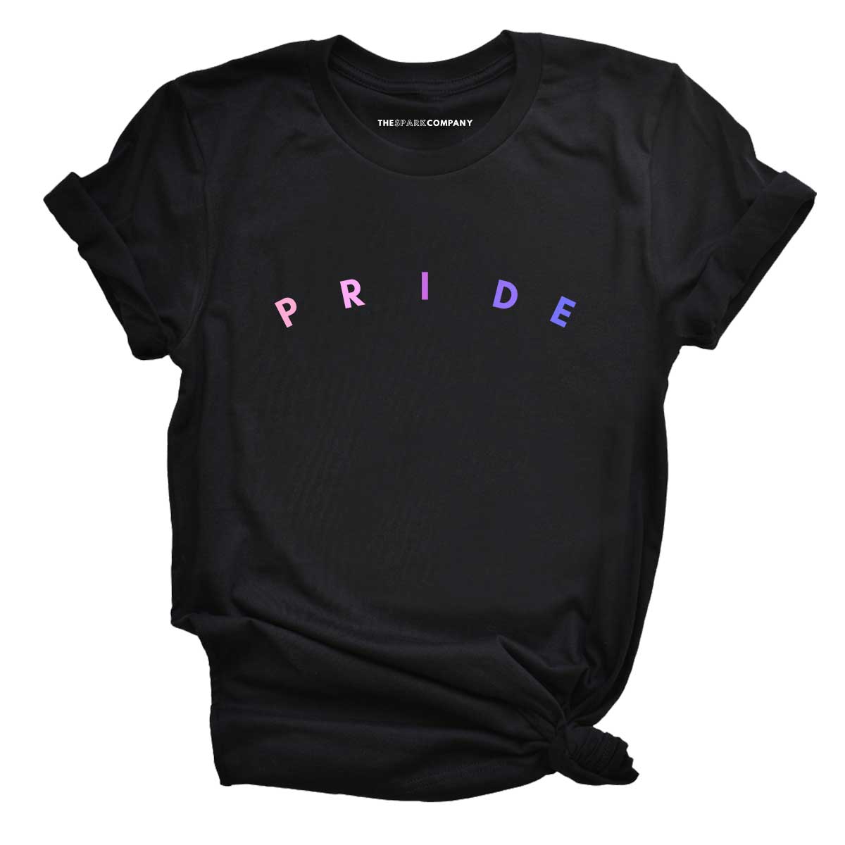 Minimalist Bisexual Pride T-Shirt-LGBT Apparel, LGBT Clothing, LGBT T Shirt, BC3001-The Spark Company