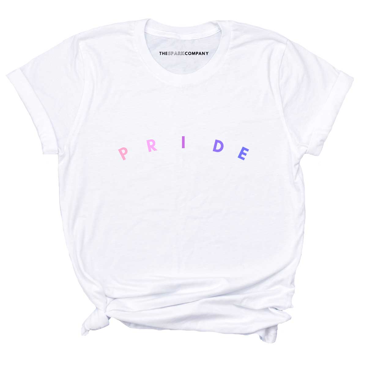 Minimalist Bisexual Pride T-Shirt-LGBT Apparel, LGBT Clothing, LGBT T Shirt, BC3001-The Spark Company