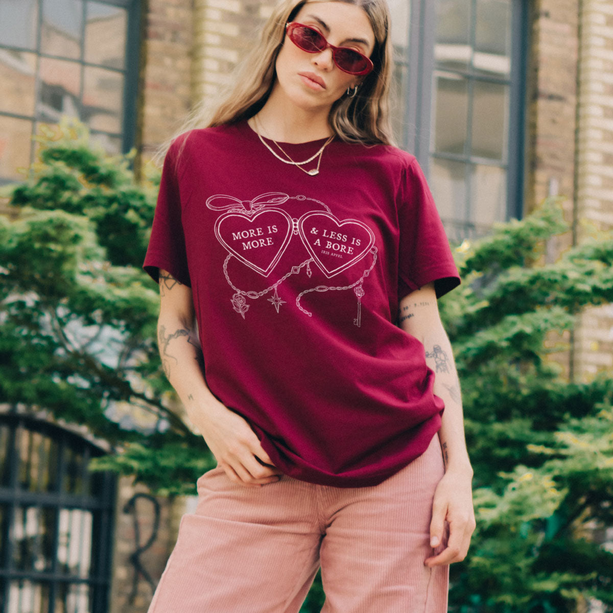 More Is More And Less Is A Bore T-Shirt-Feminist Apparel, Feminist Clothing, Feminist T Shirt, BC3001-The Spark Company