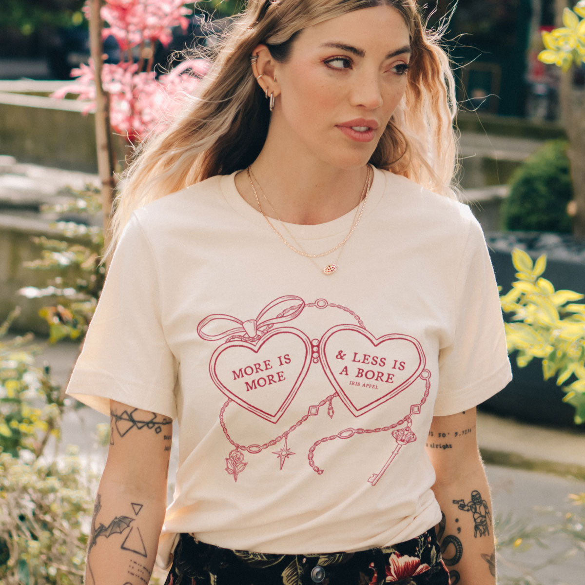 More Is More And Less Is A Bore T-Shirt-Feminist Apparel, Feminist Clothing, Feminist T Shirt, BC3001-The Spark Company