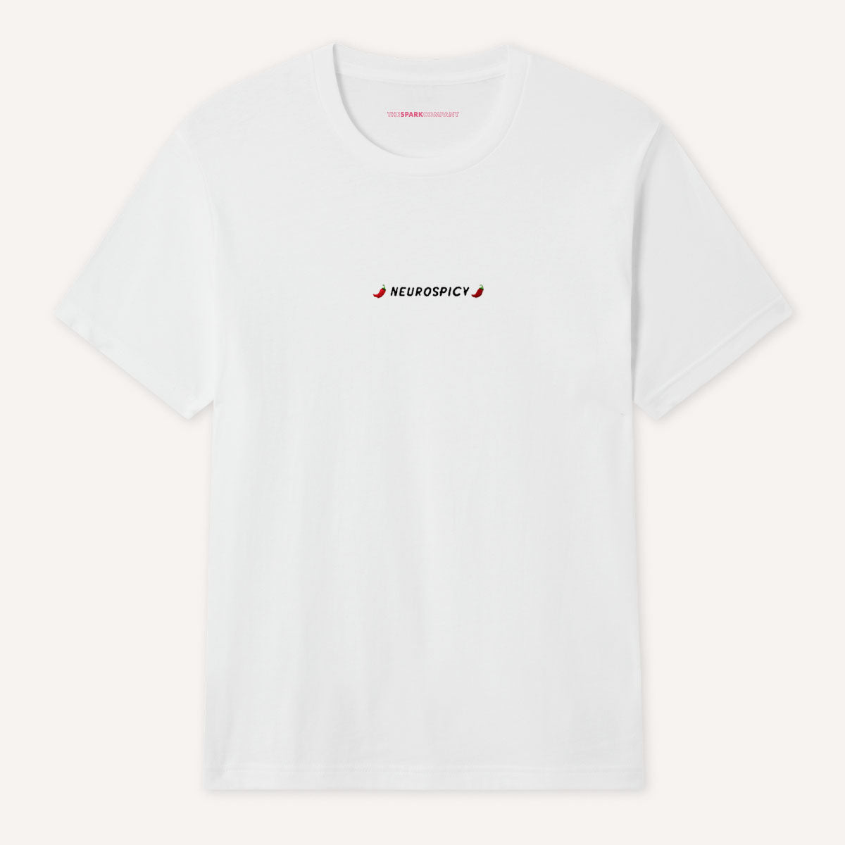 Neurospicy Embroidered T-Shirt-Feminist Apparel, Feminist Clothing, Feminist T Shirt, BC3001-The Spark Company