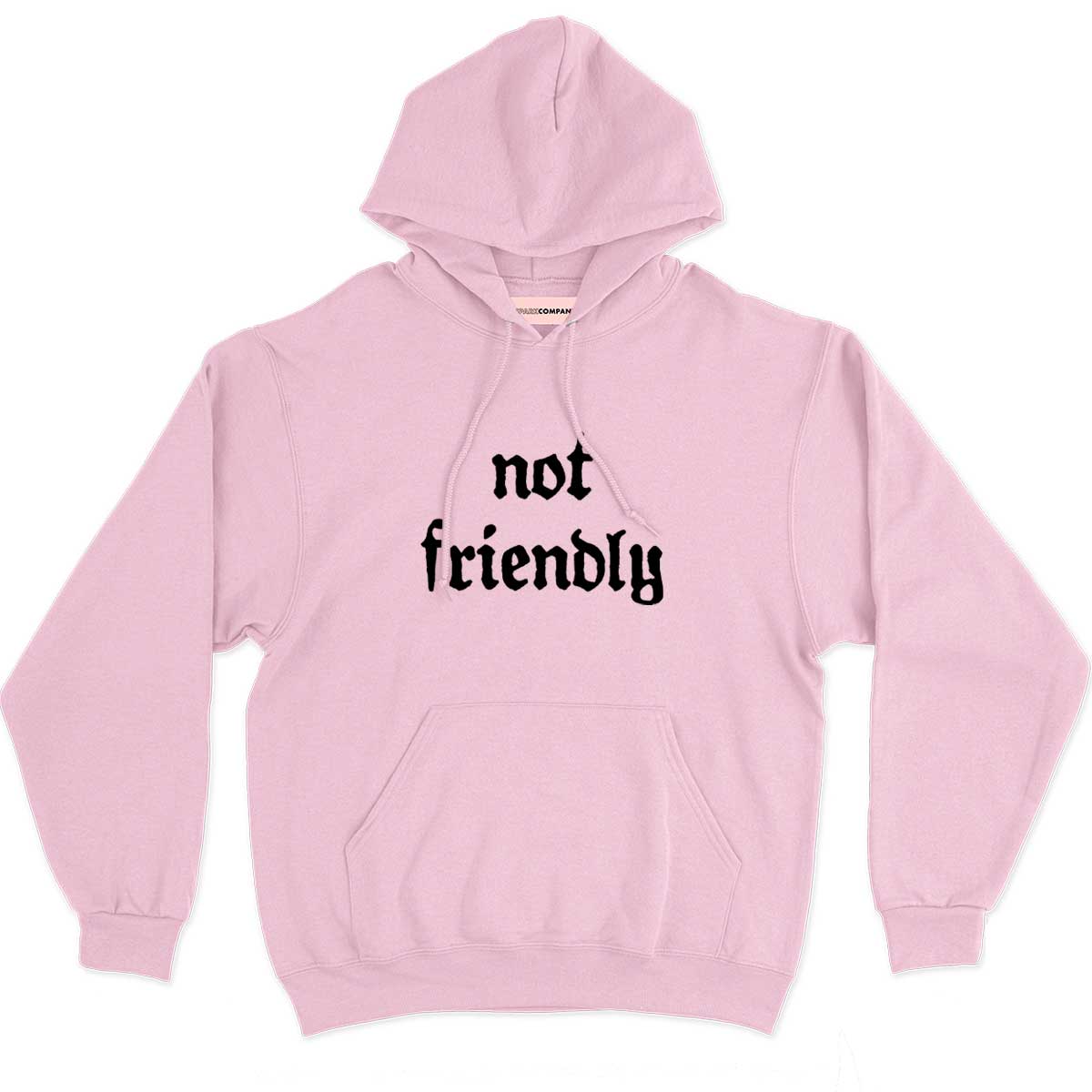 Not Friendly Hoodie-Feminist Apparel, Feminist Clothing, Feminist Hoodie, JH001-The Spark Company