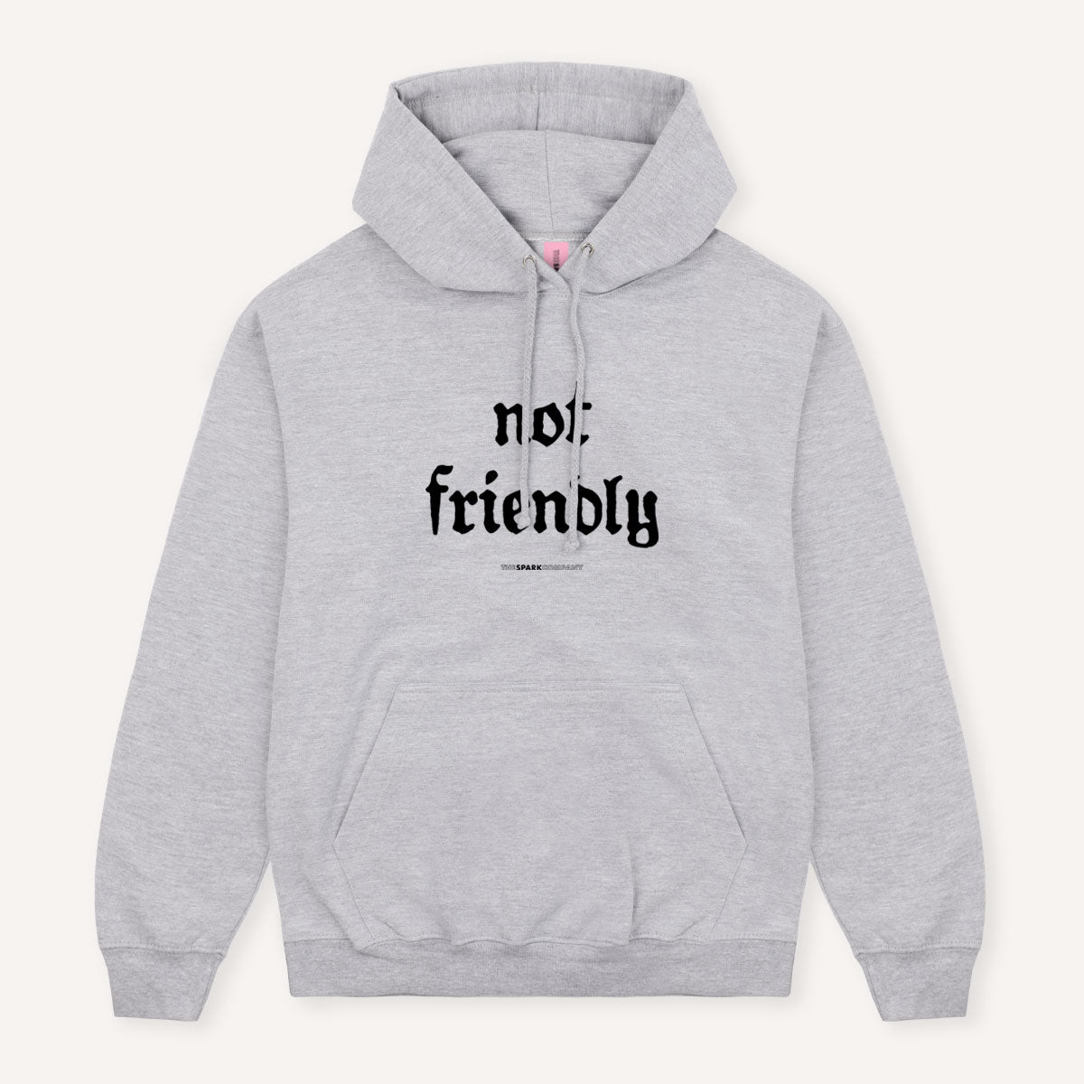 Not Friendly Hoodie-Feminist Apparel, Feminist Clothing, Feminist Hoodie, JH001-The Spark Company