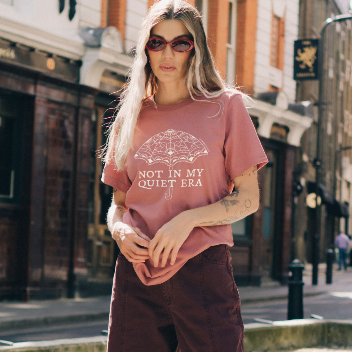 Not In My Quiet Era T-Shirt-Feminist Apparel, Feminist Clothing, Feminist T Shirt, BC3001-The Spark Company