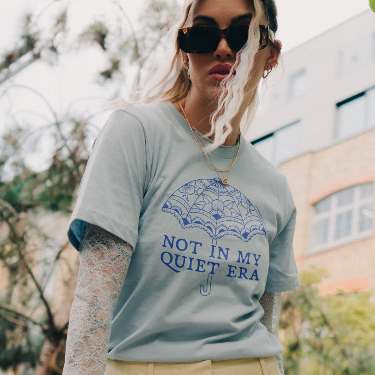 Not In My Quiet Era T-Shirt-Feminist Apparel, Feminist Clothing, Feminist T Shirt, BC3001-The Spark Company
