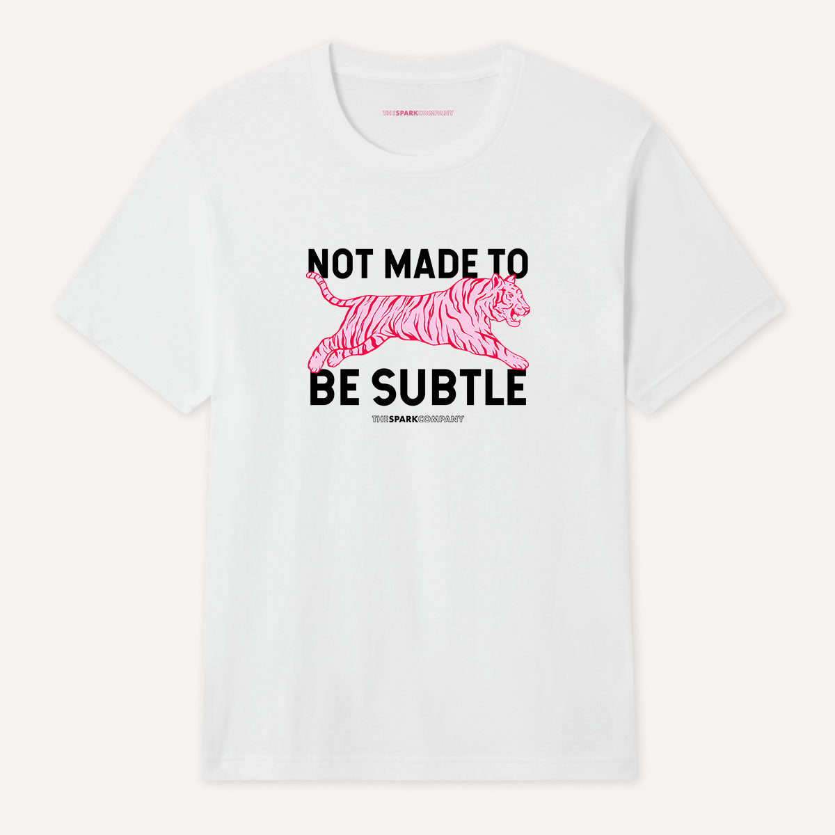 Not Made To Be Subtle T-Shirt-Feminist Apparel, Feminist Clothing, Feminist T Shirt, BC3001-The Spark Company
