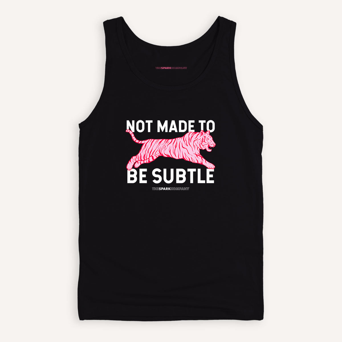 Not Made To Be Subtle Tank Top-Feminist Apparel, Feminist Clothing, Feminist Tank, 03980-The Spark Company
