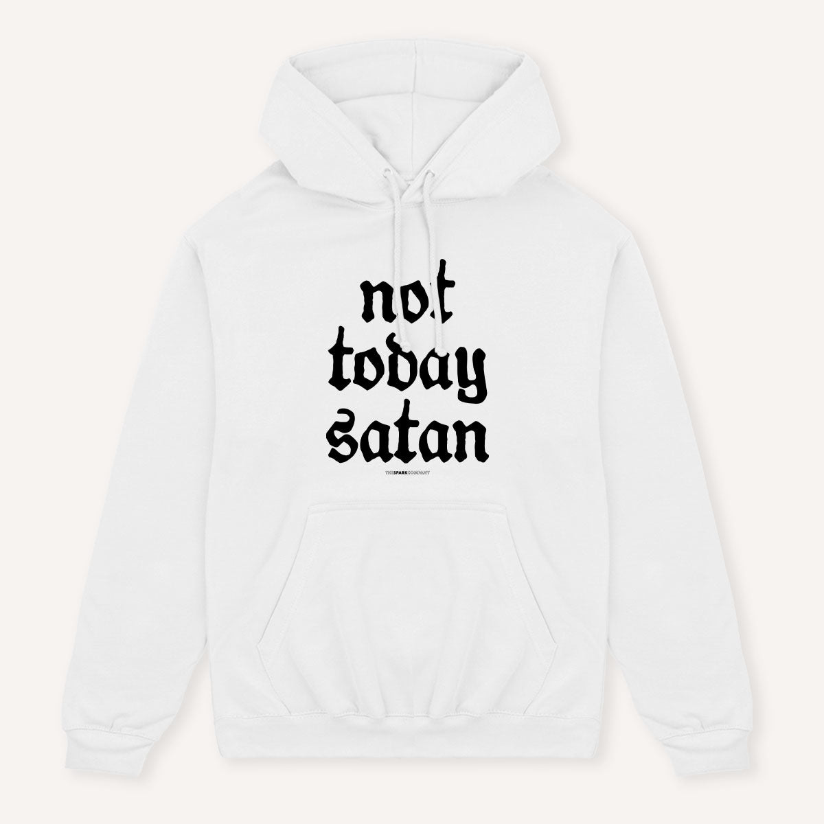 Not Today Satan Hoodie-Feminist Apparel, Feminist Clothing, Feminist Hoodie, JH001-The Spark Company