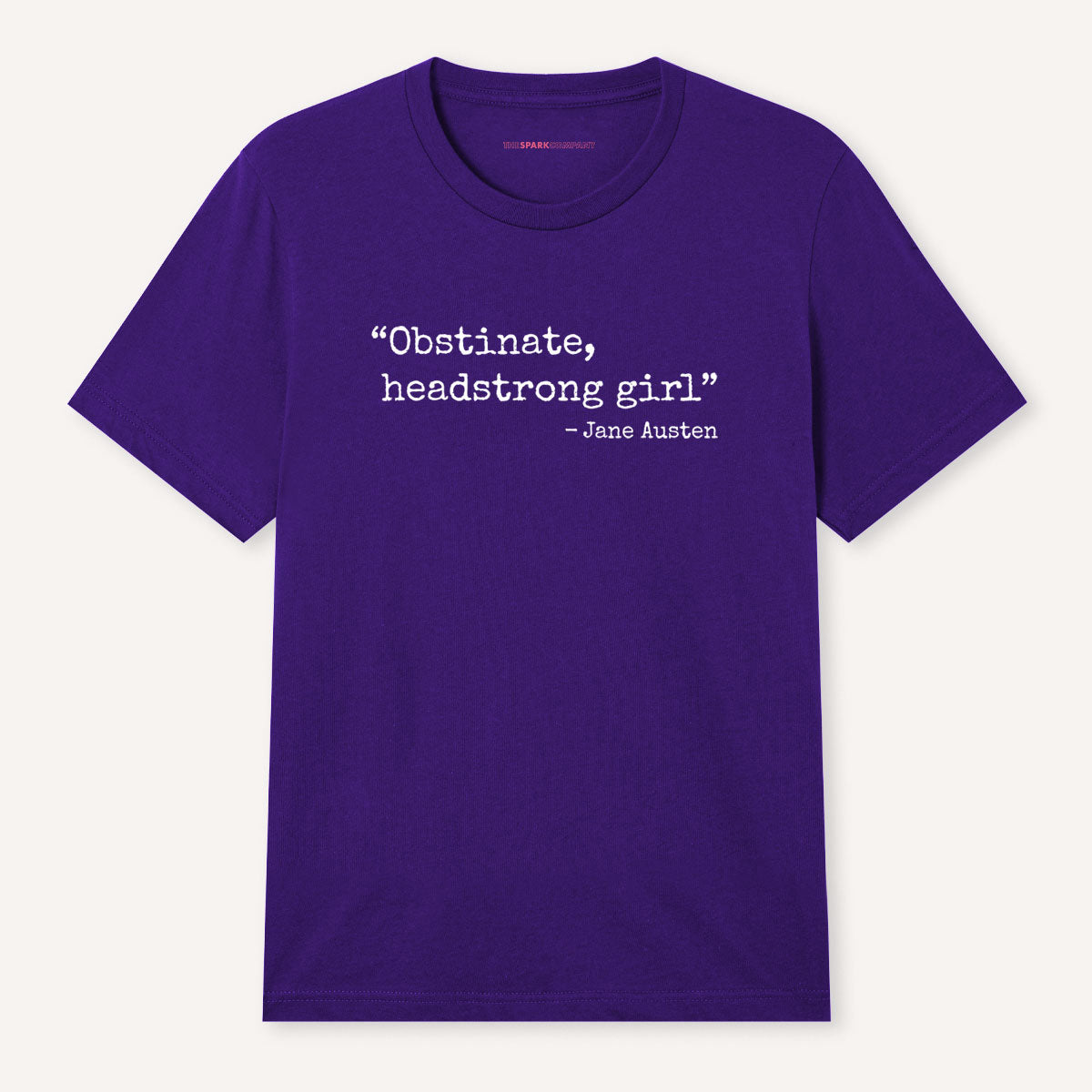 Obstinate, Headstrong Girl T-Shirt-Feminist Apparel, Feminist Clothing, Feminist T Shirt, BC3001-The Spark Company