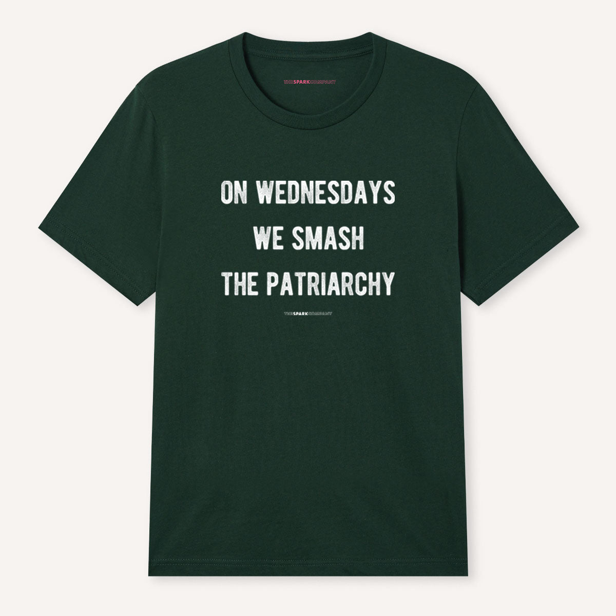 On Wednesdays We Smash The Patriarchy T-Shirt-Feminist Apparel, Feminist Clothing, Feminist T Shirt-The Spark Company