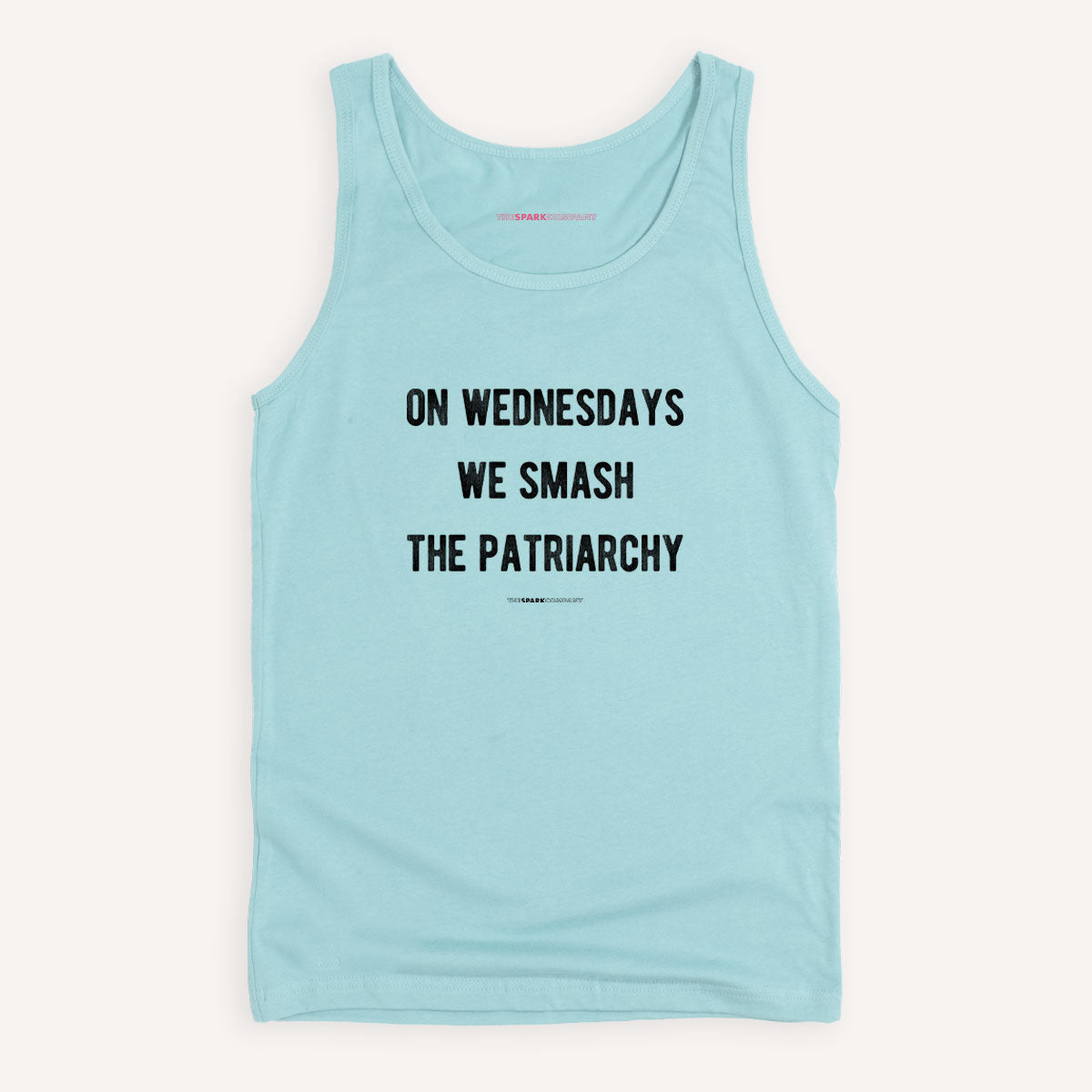 On Wednesdays We Smash The Patriarchy Tank Top-Feminist Apparel, Feminist Clothing, Feminist Tank, 03980-The Spark Company
