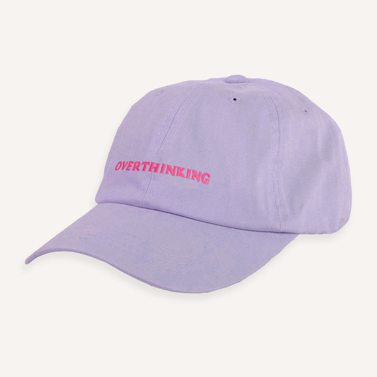 Overthinking Slogan Cap-Feminist Apparel, Feminist Gift, Slogan Cap, BC653-The Spark Company