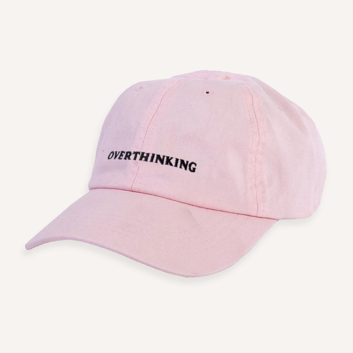 Overthinking Slogan Cap-Feminist Apparel, Feminist Gift, Slogan Cap, BC653-The Spark Company