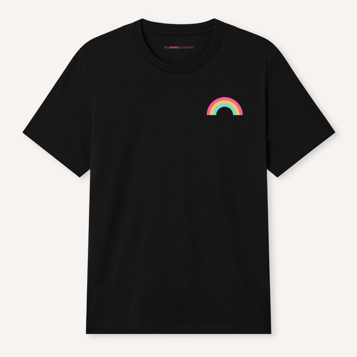 Pastel Pride Rainbow T-Shirt-LGBT Apparel, LGBT Clothing, LGBT T Shirt, BC3001-The Spark Company