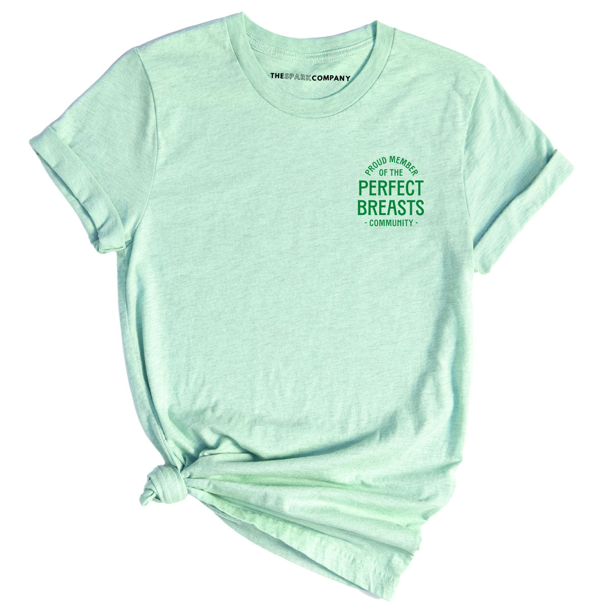 Perfect Breasts Community T-Shirt-Feminist Apparel, Feminist Clothing, Feminist T Shirt, BC3001-The Spark Company