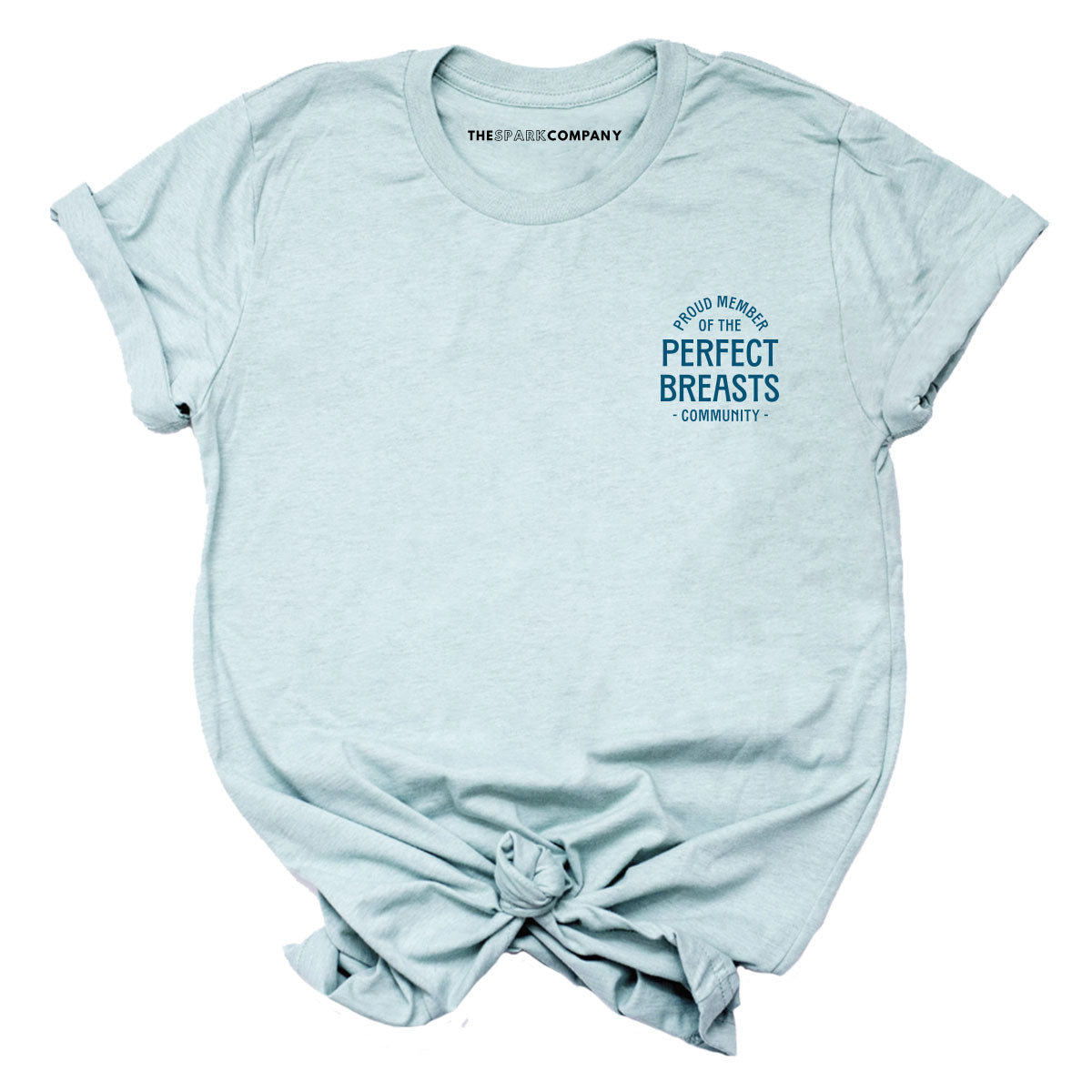 Perfect Breasts Community T-Shirt-Feminist Apparel, Feminist Clothing, Feminist T Shirt, BC3001-The Spark Company
