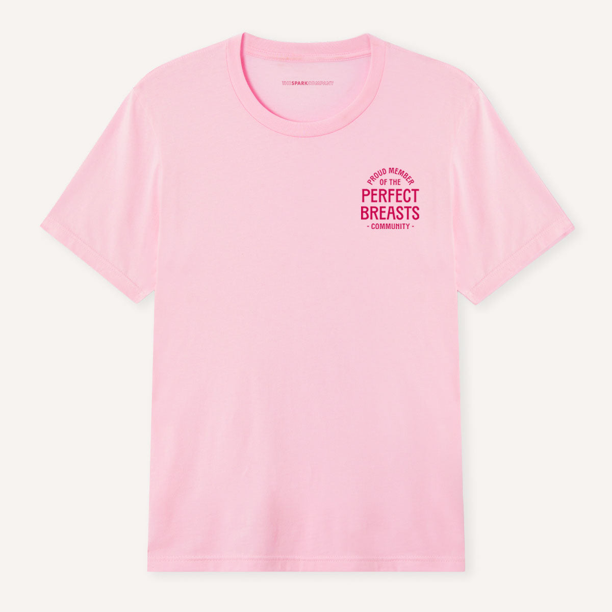 Perfect Breasts Community T-Shirt-Feminist Apparel, Feminist Clothing, Feminist T Shirt, BC3001-The Spark Company
