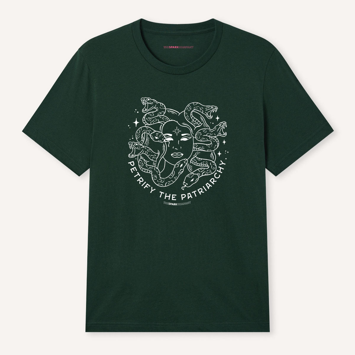 Petrify The Patriarchy T-Shirt-Feminist Apparel, Feminist Clothing, Feminist T Shirt, BC3001-The Spark Company