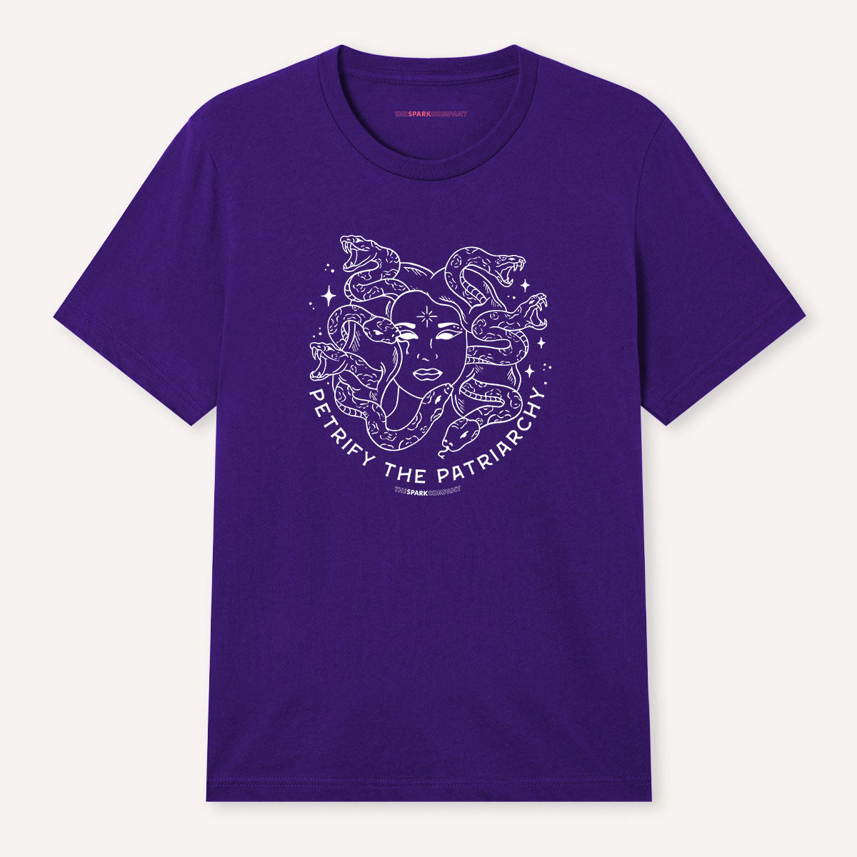 Petrify The Patriarchy T-Shirt-Feminist Apparel, Feminist Clothing, Feminist T Shirt, BC3001-The Spark Company
