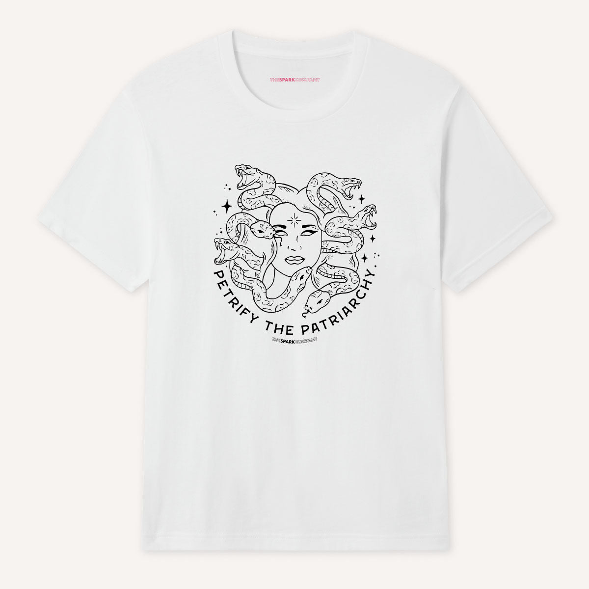 Petrify The Patriarchy T-Shirt-Feminist Apparel, Feminist Clothing, Feminist T Shirt, BC3001-The Spark Company