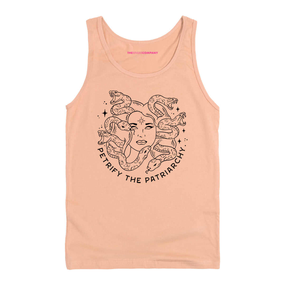 Petrify The Patriarchy Tank Top-Feminist Apparel, Feminist Clothing, Feminist Tank, 03980-The Spark Company
