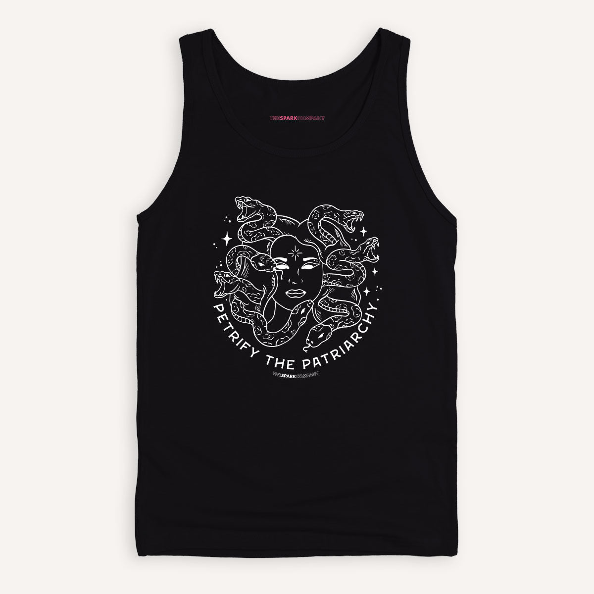 Petrify The Patriarchy Tank Top-Feminist Apparel, Feminist Clothing, Feminist Tank, 03980-The Spark Company