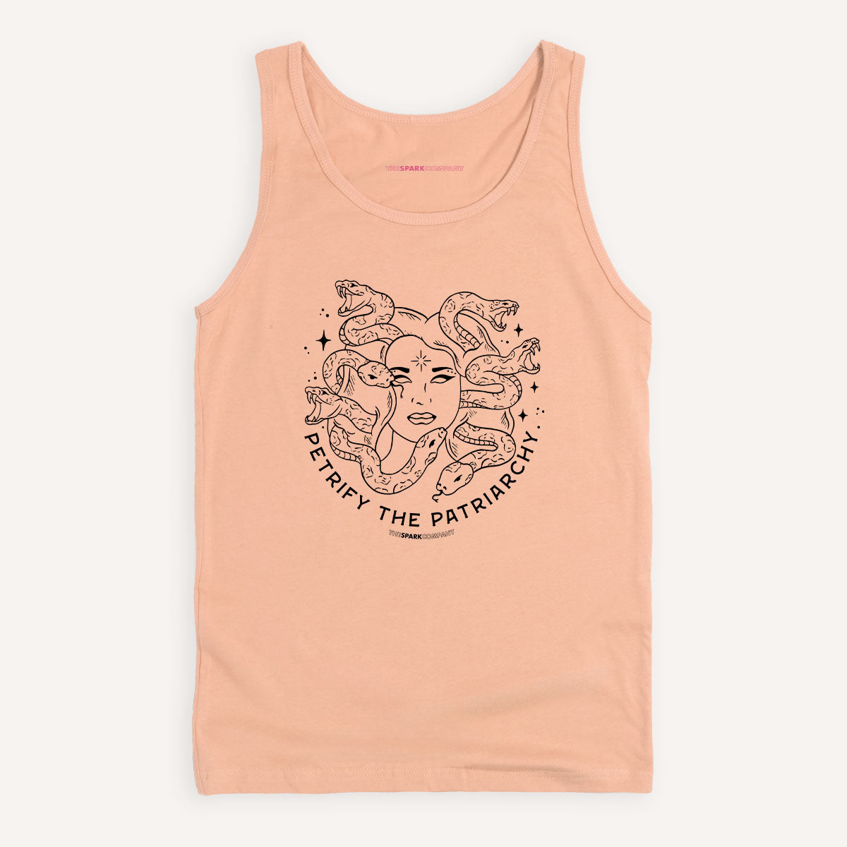 Petrify The Patriarchy Tank Top-Feminist Apparel, Feminist Clothing, Feminist Tank, 03980-The Spark Company