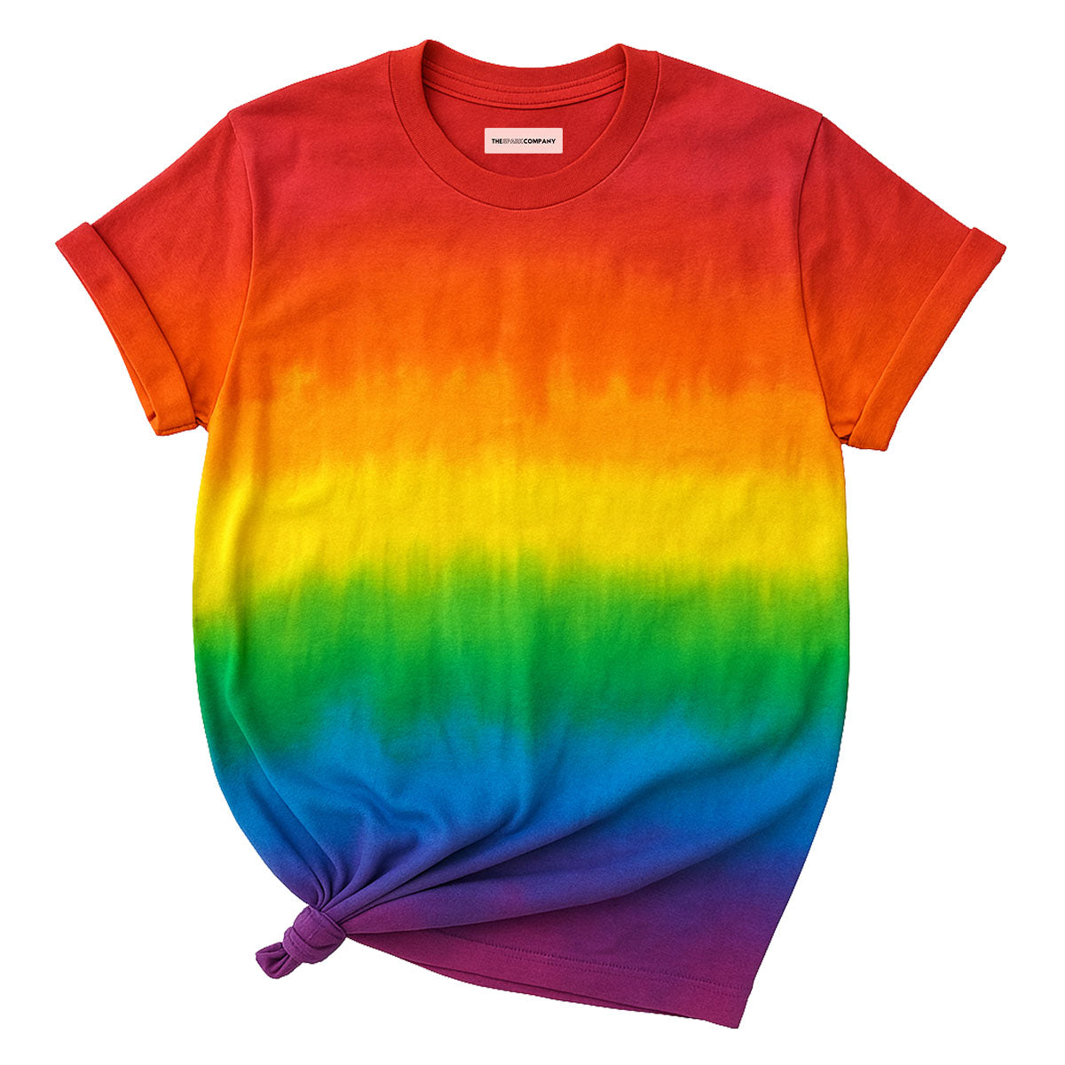 Pride Rainbow Inspired Tie Dye T-Shirt-LGBT Apparel, LGBT Clothing, LGBT T Shirt, TD02M-The Spark Company