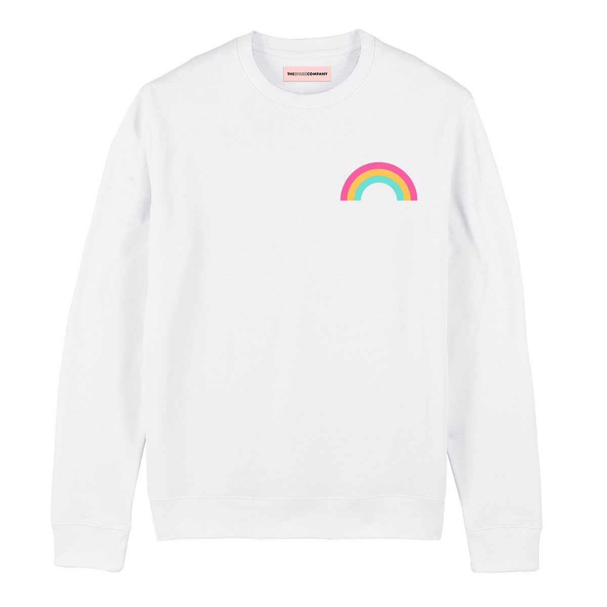 Pride Rainbow Sweatshirt-LGBT Apparel, LGBT Clothing, LGBT Sweatshirt, JH030-The Spark Company