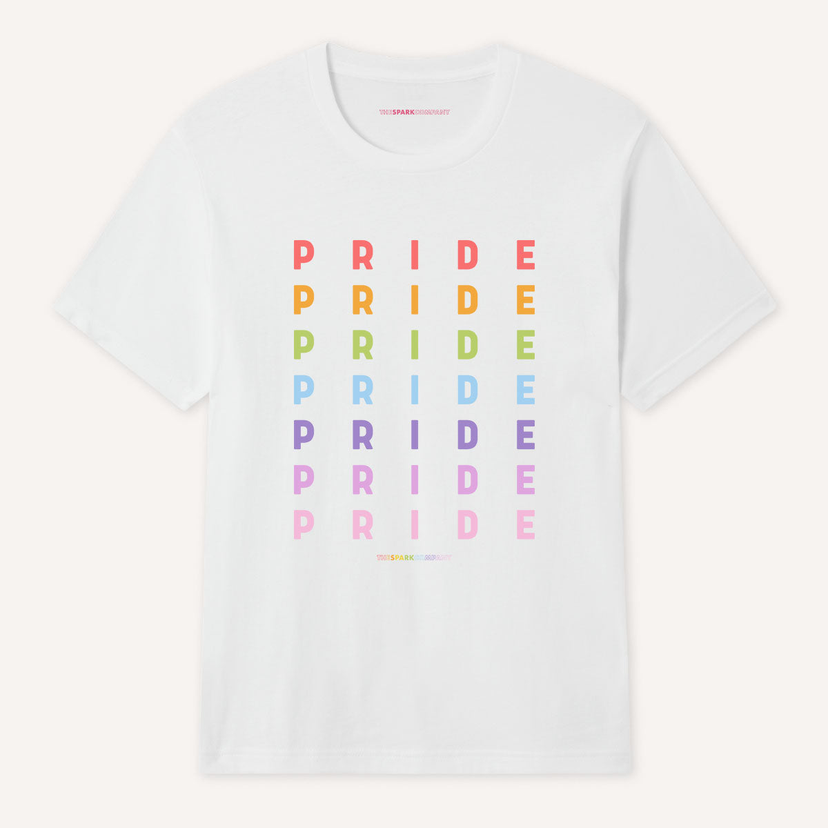 Pride Spectrum T-Shirt-LGBT Apparel, LGBT Clothing, LGBT T Shirt, BC3001-The Spark Company