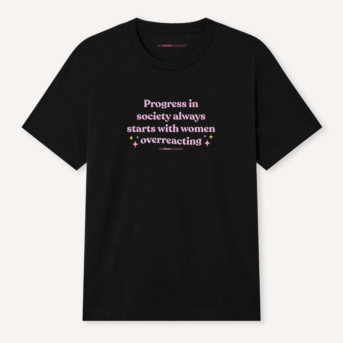 Progress In Society T-Shirt-Feminist Apparel, Feminist Clothing, Feminist T Shirt, BC3001-The Spark Company