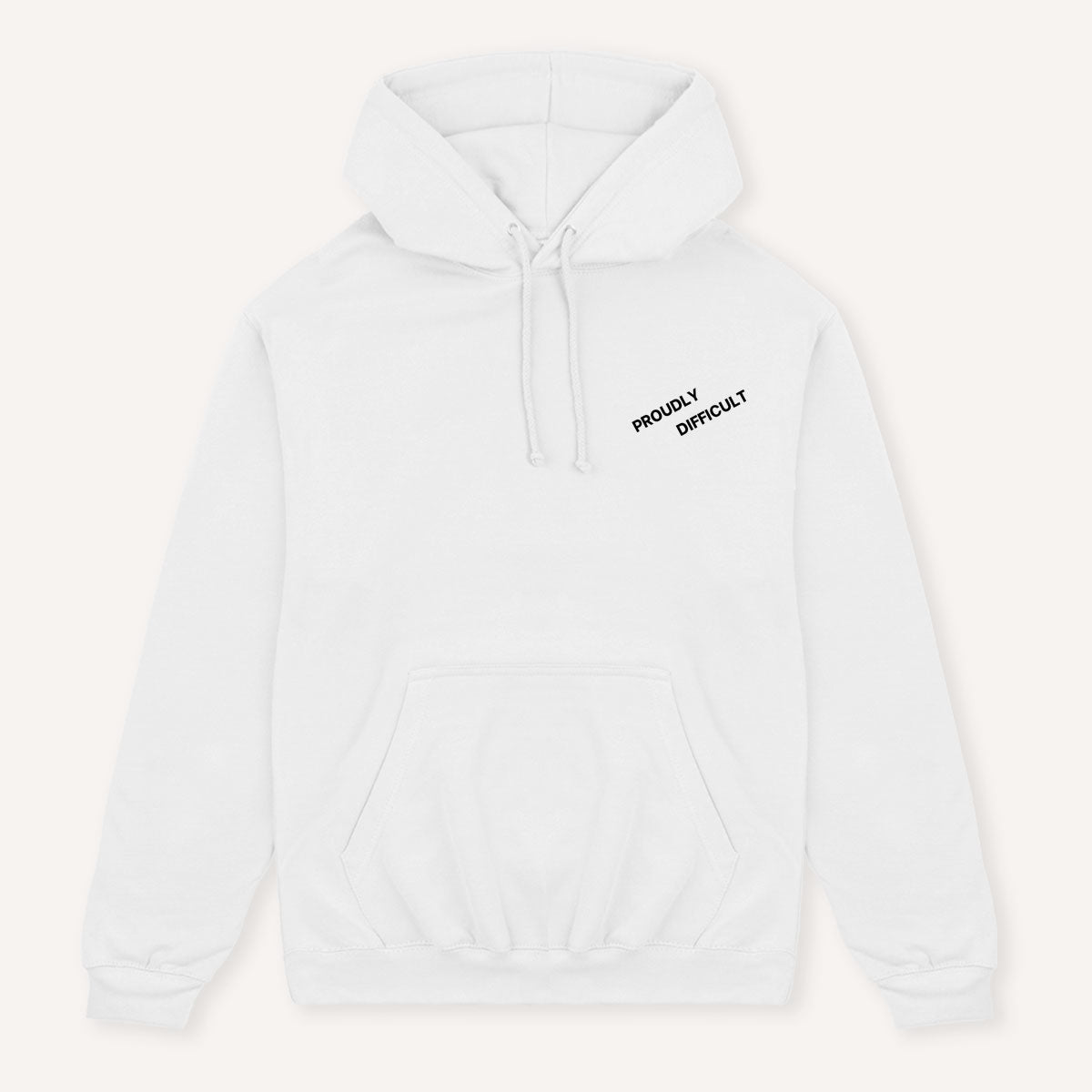 Proudly Difficult Hoodie-Feminist Apparel, Feminist Clothing, Feminist Hoodie, JH001-The Spark Company