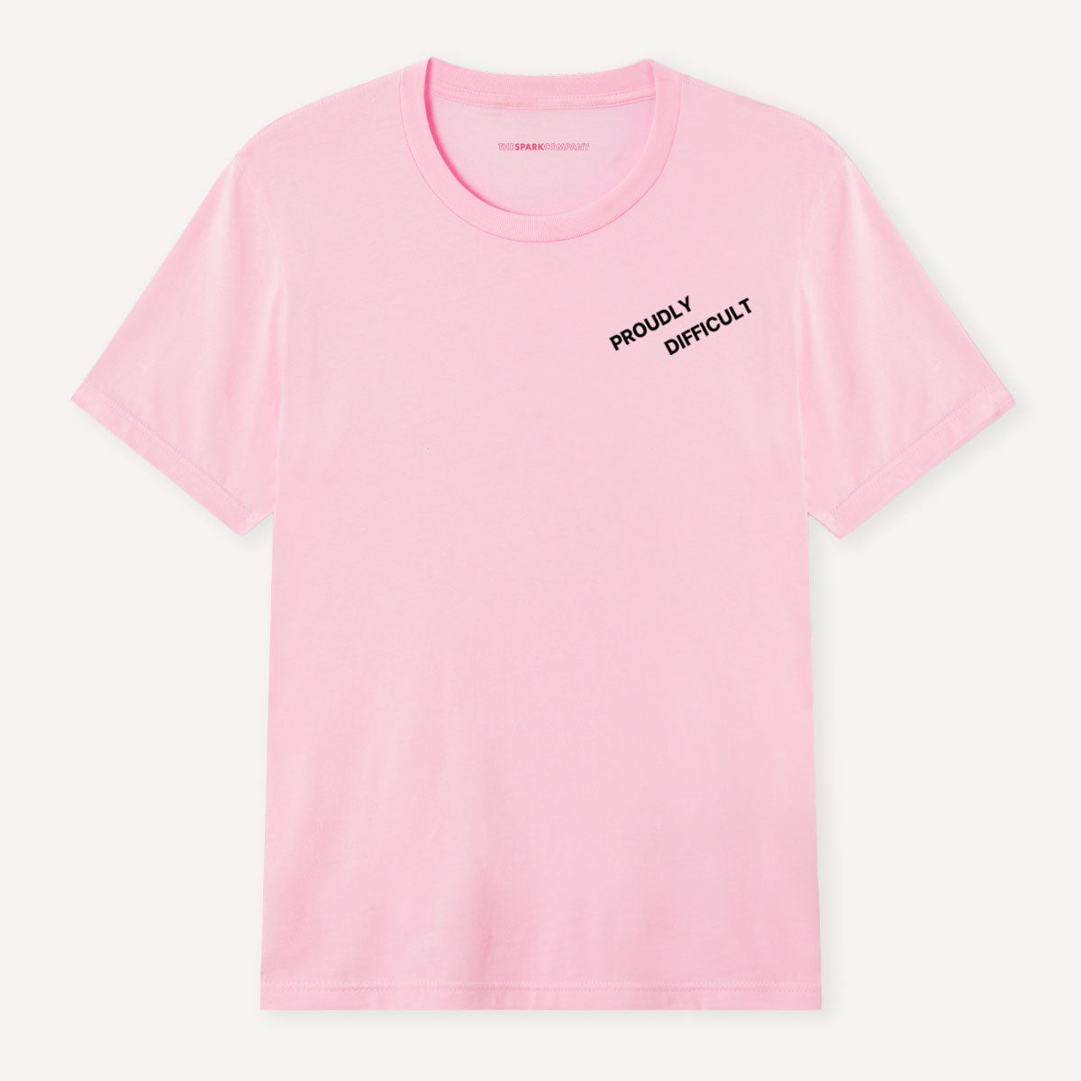 Proudly Difficult T-Shirt-Feminist Apparel, Feminist Clothing, Feminist T Shirt, BC3001-The Spark Company