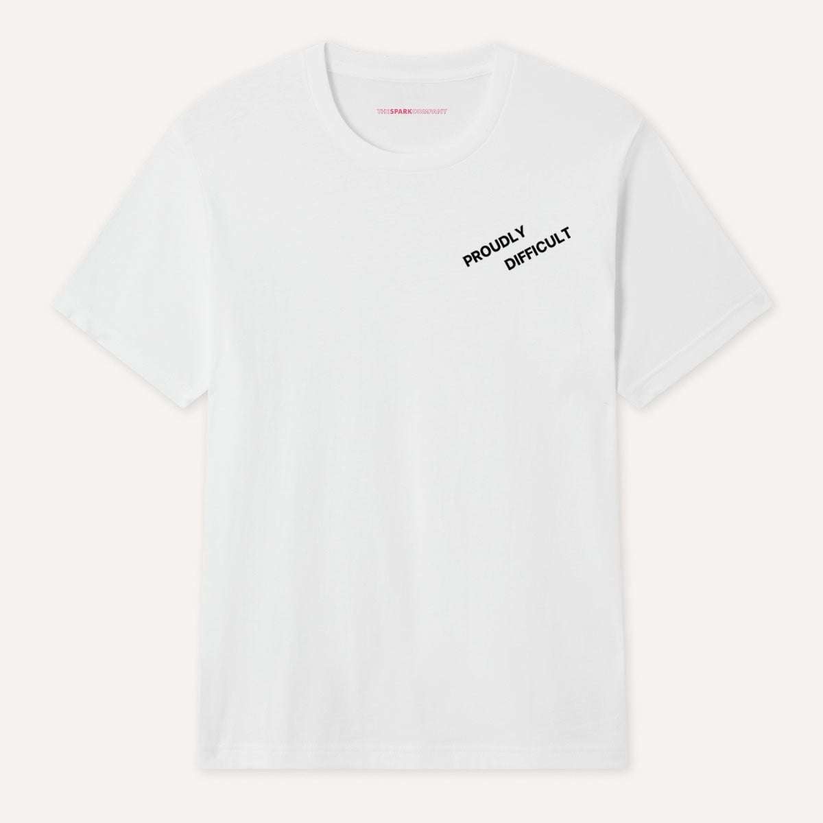 Proudly Difficult T-Shirt-Feminist Apparel, Feminist Clothing, Feminist T Shirt, BC3001-The Spark Company